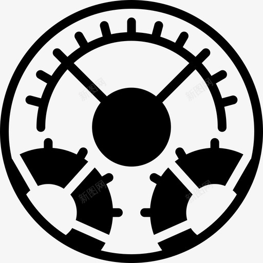 齿轮轮子设置图标svg_新图网 https://ixintu.com 基本实体 小齿轮 尖牙 爪 编辑 设置 轮子 首选项 齿轮