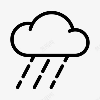 雨天气酸图标图标