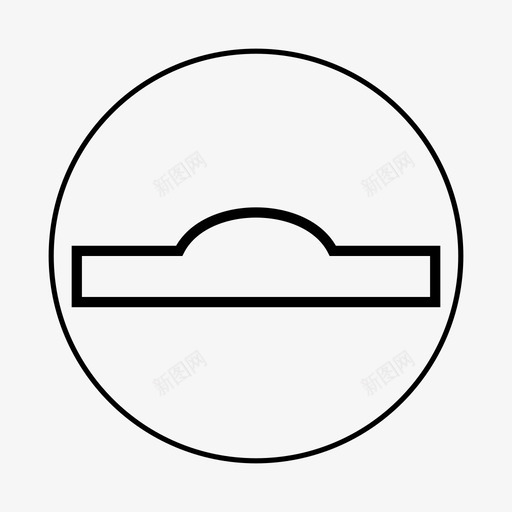 保险杠路标图标svg_新图网 https://ixintu.com 保险杠 路标
