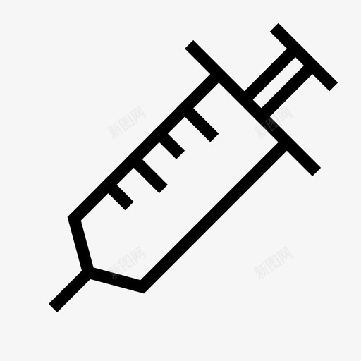 注射器针剂药物图标svg_新图网 https://ixintu.com 健康 免疫 医生 医疗 注射 注射器 疫苗接种 药物 角健康 针剂