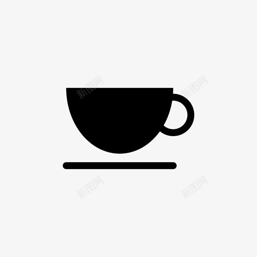 茶杯茶会社交图标svg_新图网 https://ixintu.com 各种 咖啡 早餐 社交 茶会 茶杯 茶点 草药 菜肴 饮料