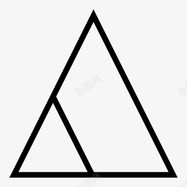 双三角形研究点图标图标