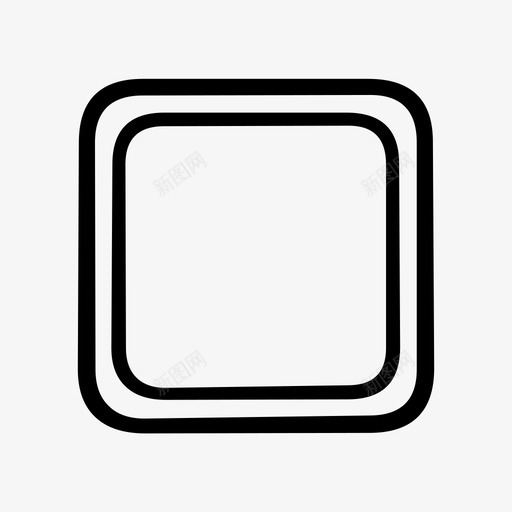 圆形方形怪异电视图标svg_新图网 https://ixintu.com 圆形方形 奇怪 形状 怪异 电视 白色 立方体 绘制集2平面 胶囊 集合