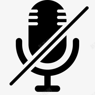 没有录音声音红灯图标图标