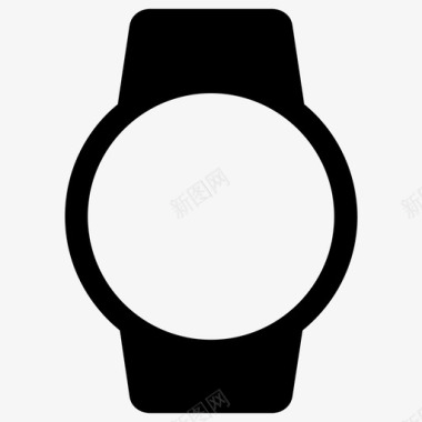 智能手表计时器技术图标图标
