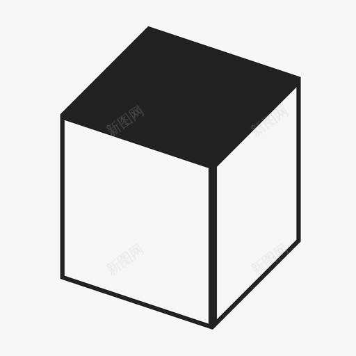 立方体多边形数学图标svg_新图网 https://ixintu.com 侧面 保持 几何 包含 多边形 建筑 形状 数学 方框 立方体 骰子