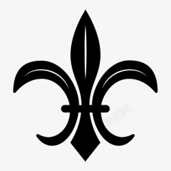 巴黎象征弗勒代利斯皇室巴黎图标高清图片