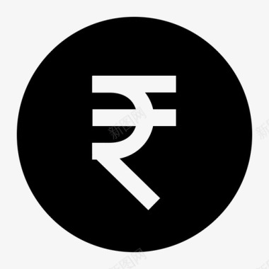 货币杰作印度图标图标