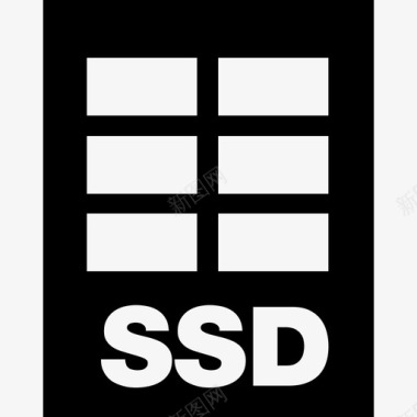 SSD工具和器具数据图标图标