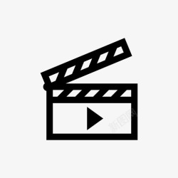 好莱坞icon拍板动作导演图标高清图片
