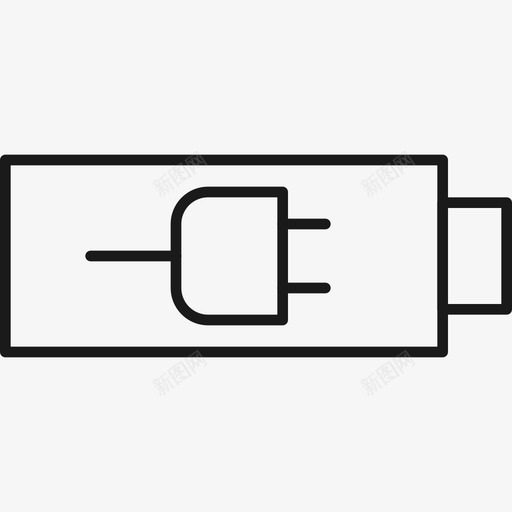 电池通用图标集超轻svg_新图网 https://ixintu.com 电池 通用图标集超轻