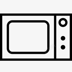 普通电器微波炉厨房微波炉精细微波炉图标高清图片