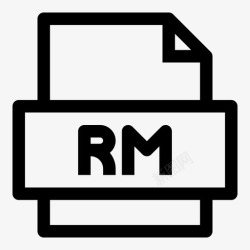 网络转换器rm文件在线转换器视频文件图标高清图片