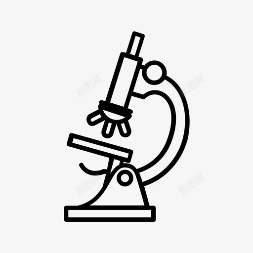 显微镜科学医学图标svg_新图网 https://ixintu.com 医学 学习 实验室 幻灯片 放大 显微镜 生物学 科学 设备
