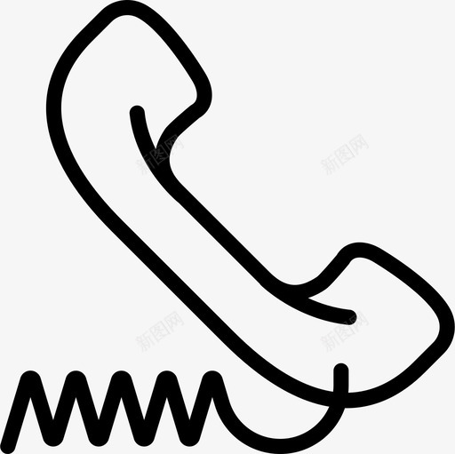 有线电话和弦对话图标svg_新图网 https://ixintu.com smashicons对话大纲 和弦 对话 有线电话 电话 电话通话 移动电话 通话
