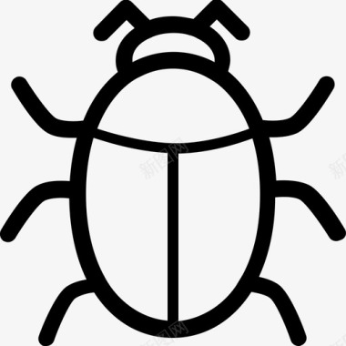 bug现代最小2图标图标