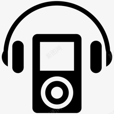 mp3播放器数字音乐电子音乐图标图标