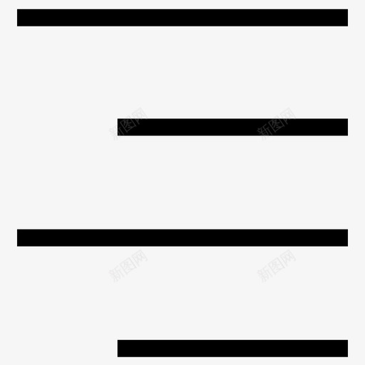 右对齐右边距右开始图标svg_新图网 https://ixintu.com ui图标 右对齐 右开始 右视图 右边距 对齐选项 文本对齐 文本格式 行对齐