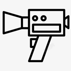 刀具8件摄像机超级8展示件图标高清图片
