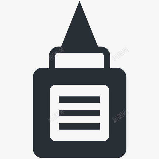墨水罐教育图标svg_新图网 https://ixintu.com 墨水罐 教育图标