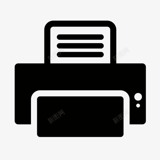 打印机纸张办公室图标svg_新图网 https://ixintu.com 办公室 喷墨打印机 墨盒 打印机 扫描仪 文档 电力 纸张