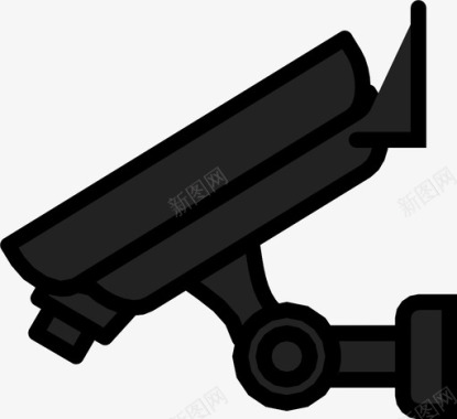 遥控摄像机安全保护图标图标