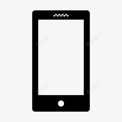 智能手机刷卡手机图标svg_新图网 https://ixintu.com 互联网 刷卡 字形收集 应用 手机 技术 智能手机
