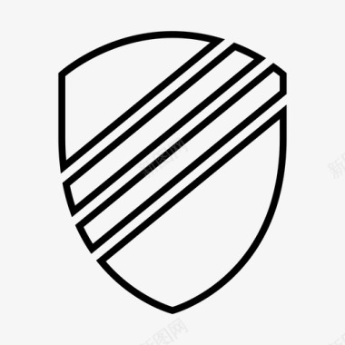 盾徽11盾形安全性图标图标
