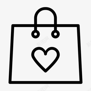 购物袋采购产品图标图标