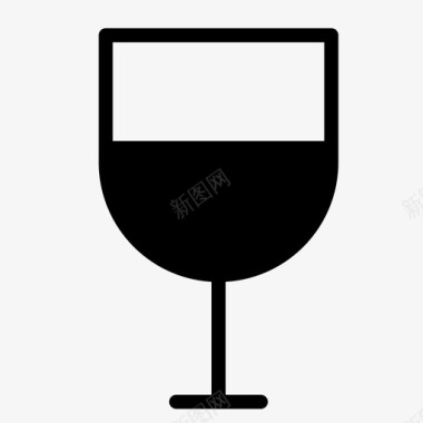 葡萄酒酒吧饮料图标图标