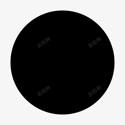 轮廓圆形黑色基本用户界面图标svg_新图网 https://ixintu.com 圆形黑色基本用户界面 轮廓