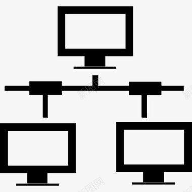 计算机网络接口符号数据图标图标