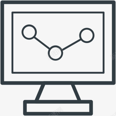 lcd和开发线图标图标