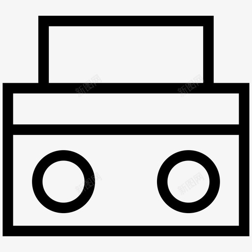 吊杆箱电子线路图标svg_新图网 https://ixintu.com 吊杆箱 电子线路图标