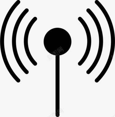 wifi信号wifi振动图标图标