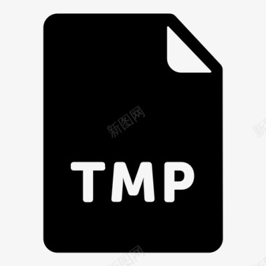 tmp文件信息保存器临时的图标图标
