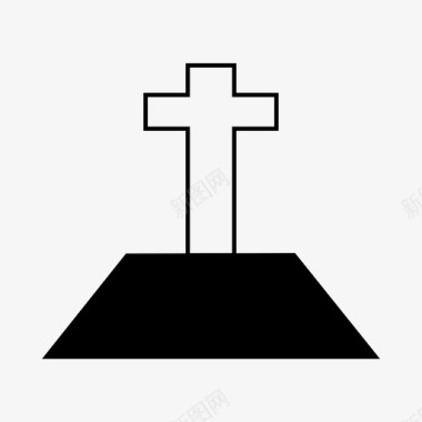 十字架增加免提图标图标