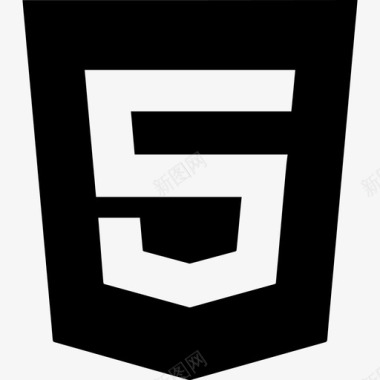 HTML5徽标基本配置图标图标