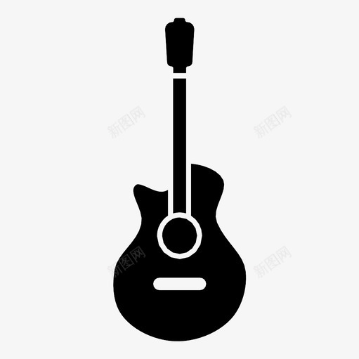 吉他物体乐器图标svg_新图网 https://ixintu.com 乐器 乐队 吉他 娱乐 摇滚 材料 物体 物品 电器