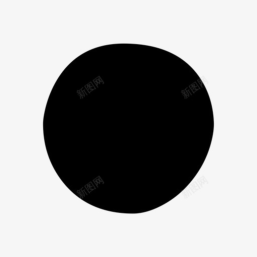 圆形黑色乳酪色图标svg_新图网 https://ixintu.com 乳酪色 圆形 圆点 形状 球体 绘制集2平面 轮子 阴影 黑色
