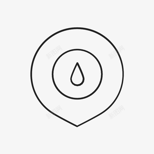 水水滴干燥图标svg_新图网 https://ixintu.com 免提 口渴 实验室 干燥 房屋 水 水滴 遮蔽物 针尖
