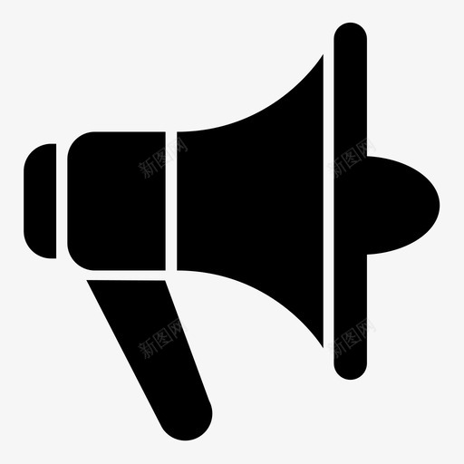 扩音器扬声器搜索引擎优化图标svg_新图网 https://ixintu.com 呼喊 广告 扩音器 扬声器 推广 搜索引擎优化 牛角 营销 麦克风