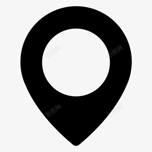 地图标记方向收藏夹svg_新图网 https://ixintu.com gps pin ui套件 位置 地图标记 导航 收藏夹 方向 精确