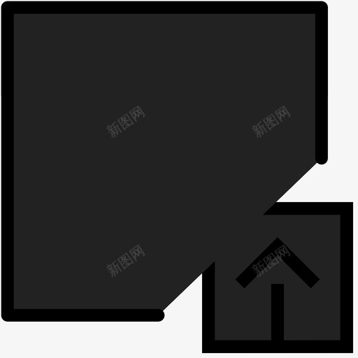 上传窗口图标svg_新图网 https://ixintu.com 上传窗口