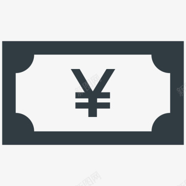日元纸币金融酷标图标图标