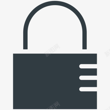 密码锁安全酷标图标图标