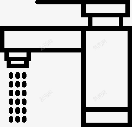 水龙头废物矿物图标svg_新图网 https://ixintu.com smashicons家庭概述 填充物 家庭 废物 水 水龙头 浴室 矿物 饮料