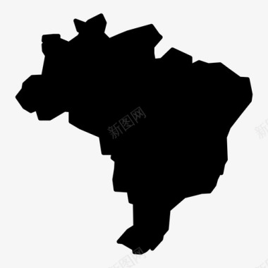 巴西国家地理图标图标