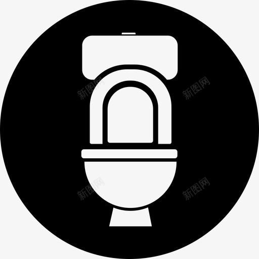 厕所头洗漱用品图标svg_新图网 https://ixintu.com 厕所 头 洗漱用品 浴室用品
