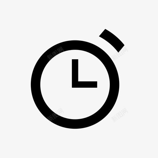 秒表计时器滴答声图标svg_新图网 https://ixintu.com 估计 小时 拨号 时钟 滴答声 秒表 计时器 速度 闹钟
